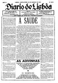 Sexta, 30 de Agosto de 1929 (1ª edição)
