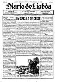 Segunda,  2 de Setembro de 1929 (1ª edição)