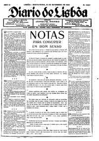 Sexta, 13 de Setembro de 1929 (2ª edição)