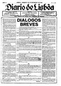 Sábado, 28 de Setembro de 1929