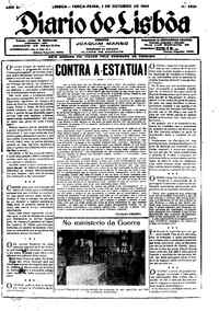 Terça,  1 de Outubro de 1929