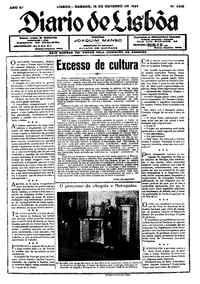 Sábado, 12 de Outubro de 1929