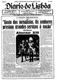 Sexta, 18 de Outubro de 1929 (2ª edição)