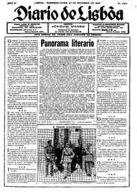 Segunda, 21 de Outubro de 1929 (1ª edição)
