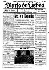 Sexta, 25 de Outubro de 1929 (2ª edição)