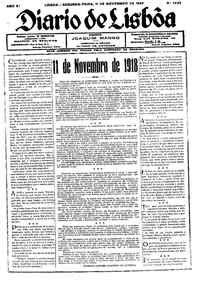 Segunda, 11 de Novembro de 1929 (1ª edição)