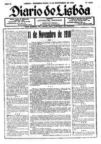 Segunda, 11 de Novembro de 1929 (2ª edição)