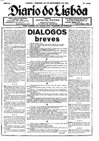 Sábado, 23 de Novembro de 1929