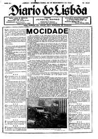 Segunda, 25 de Novembro de 1929