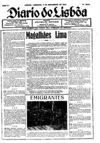 Sábado,  7 de Dezembro de 1929