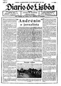 Quinta, 19 de Dezembro de 1929