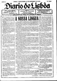 Sexta, 20 de Dezembro de 1929