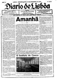 Segunda, 30 de Dezembro de 1929