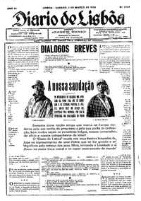 Sábado,  1 de Março de 1930 (1ª edição)