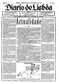 Terça, 18 de Março de 1930