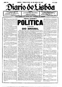 Terça, 22 de Abril de 1930