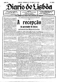 Sábado, 31 de Maio de 1930