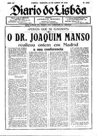 Sábado, 21 de Junho de 1930