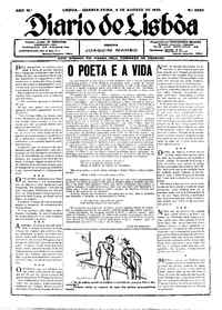 Quarta,  6 de Agosto de 1930