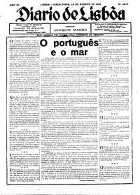 Terça, 26 de Agosto de 1930