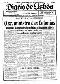 Terça, 16 de Setembro de 1930