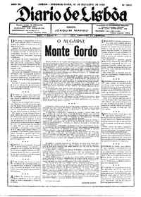 Segunda, 13 de Outubro de 1930