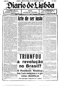 Sexta, 24 de Outubro de 1930