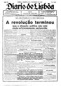 Sábado, 25 de Outubro de 1930