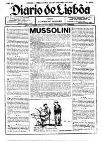 Terça, 28 de Outubro de 1930