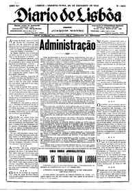 Quarta, 29 de Outubro de 1930