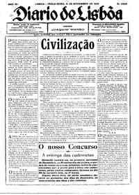 Terça, 11 de Novembro de 1930