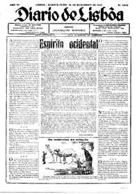 Quarta, 12 de Novembro de 1930