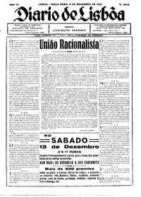 Terça,  9 de Dezembro de 1930