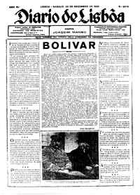 Sábado, 20 de Dezembro de 1930