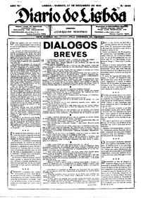 Sábado, 27 de Dezembro de 1930