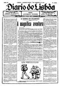 Quarta,  7 de Janeiro de 1931