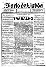 Sábado, 10 de Janeiro de 1931