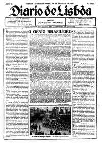 Segunda, 19 de Janeiro de 1931 (1ª edição)