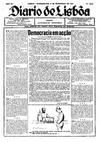 Sexta,  6 de Fevereiro de 1931