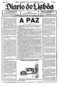 Segunda,  9 de Fevereiro de 1931