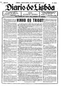 Sexta, 20 de Fevereiro de 1931