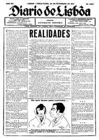 Terça, 24 de Fevereiro de 1931