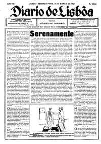 Segunda,  9 de Março de 1931