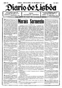 Sexta, 20 de Março de 1931