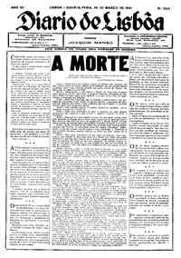 Quarta, 25 de Março de 1931