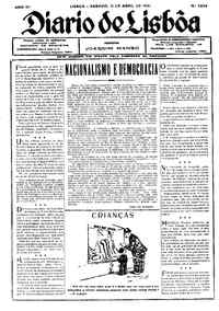 Sábado, 11 de Abril de 1931 (1ª edição)