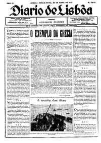 Terça, 28 de Abril de 1931