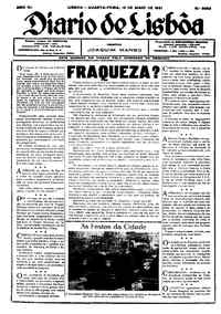 Quarta, 13 de Maio de 1931 (1ª edição)