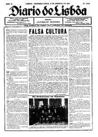 Segunda,  3 de Agosto de 1931