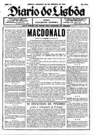 Sábado, 29 de Agosto de 1931